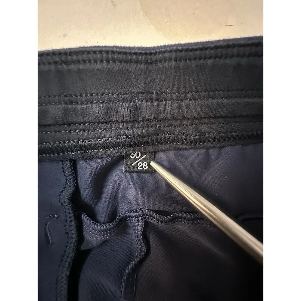 Public Rec Mens Sz 30/28 (28x24) Blue Joggers Drawstring Performance Stretch